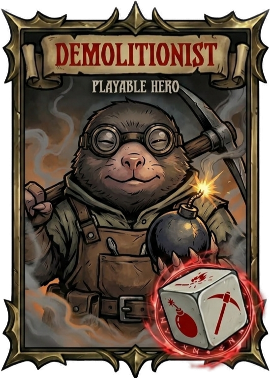 Demolitionist seasonal hero card