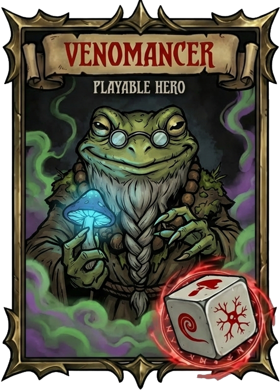 Venomancer playable hero card